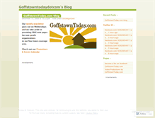 Tablet Screenshot of goffstowntodaydotcom.wordpress.com