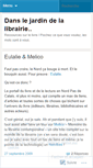 Mobile Screenshot of lejardindelalibrairie.wordpress.com