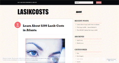 Desktop Screenshot of lasikcosts.wordpress.com