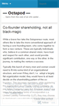 Mobile Screenshot of octapod.wordpress.com
