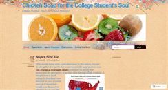 Desktop Screenshot of chickensoupforthecollegestudentsoul.wordpress.com