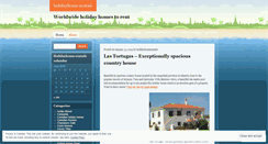 Desktop Screenshot of holidayhomerentals.wordpress.com