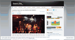 Desktop Screenshot of mamaus.wordpress.com