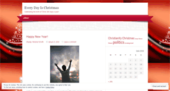 Desktop Screenshot of everydayischristmas.wordpress.com