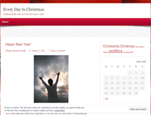 Tablet Screenshot of everydayischristmas.wordpress.com