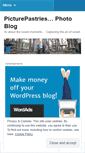 Mobile Screenshot of picturepastries.wordpress.com