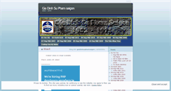 Desktop Screenshot of giadinhsuphamsaigon.wordpress.com