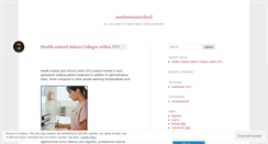 Desktop Screenshot of medassistantschool.wordpress.com