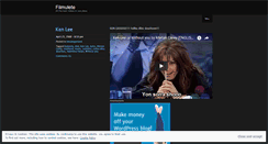 Desktop Screenshot of filmulete.wordpress.com
