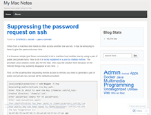 Tablet Screenshot of macintoshnotes.wordpress.com