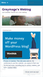 Mobile Screenshot of greymage.wordpress.com