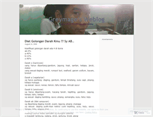 Tablet Screenshot of greymage.wordpress.com
