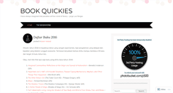 Desktop Screenshot of bookquickies.wordpress.com