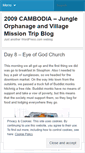 Mobile Screenshot of cotr2009cambodia.wordpress.com