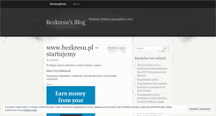 Desktop Screenshot of bezkresu.wordpress.com