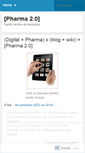 Mobile Screenshot of pharma20.wordpress.com