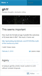 Mobile Screenshot of gh1f.wordpress.com