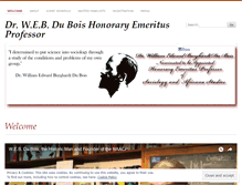 Tablet Screenshot of duboisprofessorship.wordpress.com