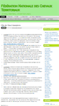 Mobile Screenshot of chevauxterritoriaux.wordpress.com