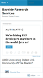 Mobile Screenshot of baysideresearch.wordpress.com