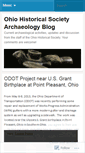 Mobile Screenshot of ohioarchaeology.wordpress.com
