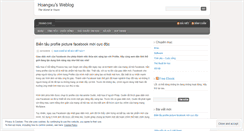 Desktop Screenshot of hoangxu.wordpress.com