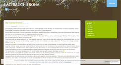 Desktop Screenshot of lachiacchierona.wordpress.com