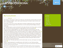 Tablet Screenshot of lachiacchierona.wordpress.com