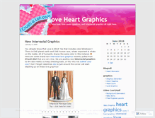 Tablet Screenshot of heartgraphics.wordpress.com