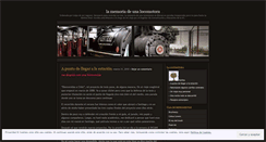Desktop Screenshot of lamemoria.wordpress.com