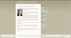 Desktop Screenshot of ggwoinfo.wordpress.com