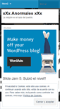 Mobile Screenshot of mentesanormales.wordpress.com