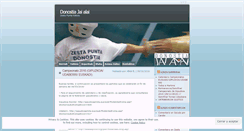 Desktop Screenshot of donostiajaialai1.wordpress.com