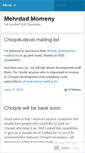 Mobile Screenshot of momeny.wordpress.com