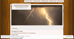 Desktop Screenshot of flashfirephotosblog.wordpress.com