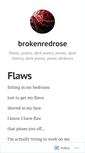 Mobile Screenshot of brokenredrose.wordpress.com
