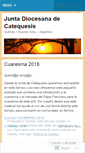 Mobile Screenshot of juntadiocesanadecatequesisquilmes.wordpress.com