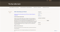 Desktop Screenshot of aneye4eye.wordpress.com