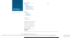 Desktop Screenshot of motopino.wordpress.com