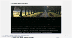 Desktop Screenshot of carolinegilby.wordpress.com