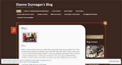 Desktop Screenshot of diannedunnagan.wordpress.com