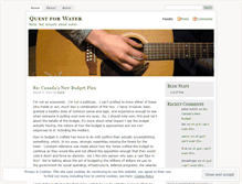 Tablet Screenshot of drinktheshwater.wordpress.com