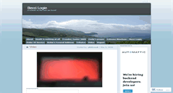 Desktop Screenshot of beccilogie.wordpress.com