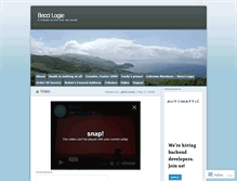 Tablet Screenshot of beccilogie.wordpress.com