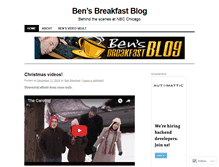 Tablet Screenshot of bensbreakfastblog.wordpress.com