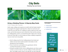 Tablet Screenshot of citybells.wordpress.com