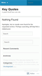 Mobile Screenshot of keyquotess.wordpress.com