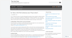 Desktop Screenshot of certpool.wordpress.com