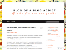 Tablet Screenshot of blogofablogaddict.wordpress.com