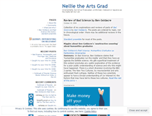 Tablet Screenshot of nellietag.wordpress.com
